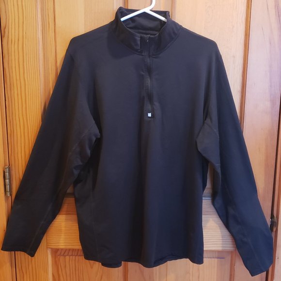 Kirkland Signature Men's Quarter Zip Sweatshirt - Picture 1 of 12